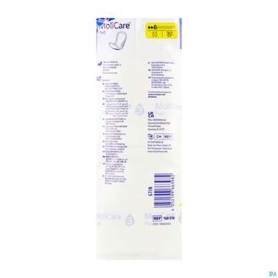 Inkontinenz Molicare Pad Tropfen 3 30st, A-Nr.: 5930672 - 04