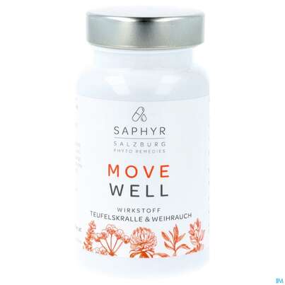 Sie sehen eine Packung Saphyr Kapseln Move Well 60st, Produktbild: 01 Saphyr Kapseln Move Well 60st, A-Nr.: 5192174 - 01