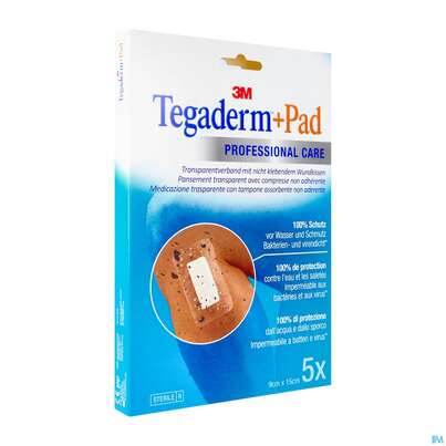 Tegaderm +pad 9x15cm 3589np 5st, A-Nr.: 2022520 - 03