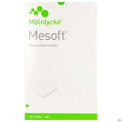 Vlieskompressen Mesoft/set Steril 10x 10cm 30x5 150st, A-Nr.: 1652348 - 01