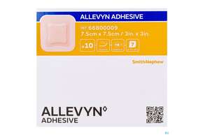 Wundverband Allevyn/polyurethan Adhesive 7,5x 7,5cm -smith 10st, A-Nr.: 1811278 - 01
