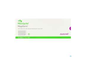 Wundverband Mepiform Silikonverband Selbsthaftend 4x 30cm 5st, A-Nr.: 2211770 - 01