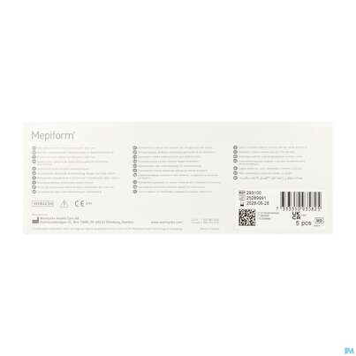 Wundverband Mepiform Silikonverband Selbsthaftend 4x 30cm 5st, A-Nr.: 2211770 - 04