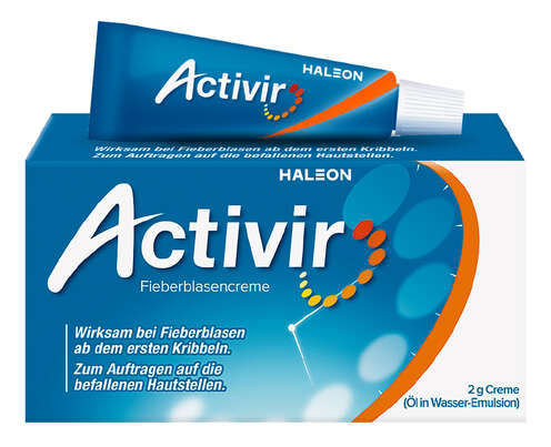 Activir Fieberblasencreme 2g Tube, A-Nr.: 3509750 - 01
