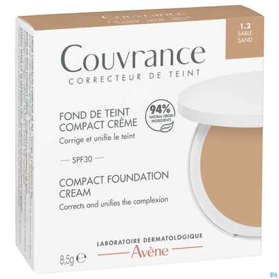 Avene Couvrance Kompakt Creme-make-up Sand 1.2 8,5g, A-Nr.: 5862396 - 03