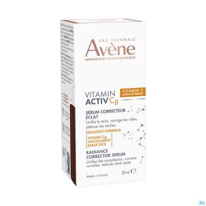 Sie sehen eine Packung Avene Vitamin Activ Cg Serum-konzentrat 30ml, Produktbild: 06 Avene Vitamin Activ Cg Serum-konzentrat 30ml, A-Nr.: 5826437 - 06