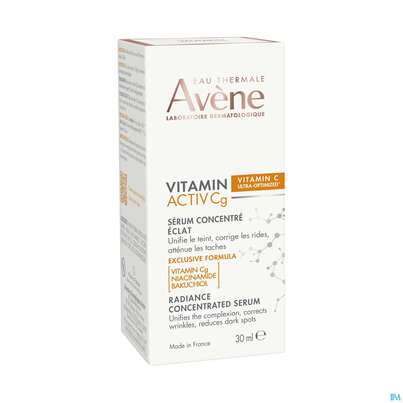 Sie sehen eine Packung Avene Vitamin Activ Cg Serum-konzentrat 30ml, Produktbild: 07 Avene Vitamin Activ Cg Serum-konzentrat 30ml, A-Nr.: 5826437 - 07