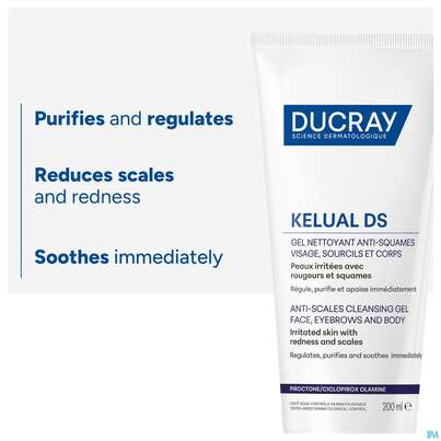 Ducray Kelual Ds Reinigungsgel Neu 200ml, A-Nr.: 5862261 - 21