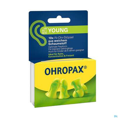 Ohrenschutz Ohropax/young Schaumstoffstoepsel 5 Paa 10st, A-Nr.: 4310648 - 02