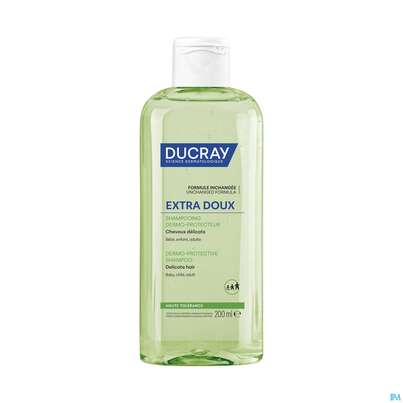 Sie sehen eine Packung Shampoon Ducray Extra Mild 200ml, Produktbild: 07 Shampoon Ducray Extra Mild 200ml, A-Nr.: 5567409 - 07