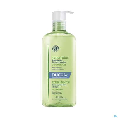 Sie sehen eine Packung Shampoon Ducray Extra Mild 400ml, Produktbild: 06 Shampoon Ducray Extra Mild 400ml, A-Nr.: 5567415 - 06