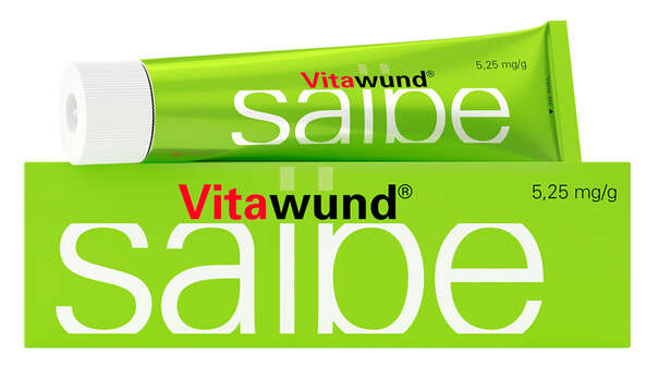 Sie sehen eine Packung Vitawund® 100g Salbe, Produktbild: 01 Vitawund® 100g Salbe, A-Nr.: 1256954 - 01