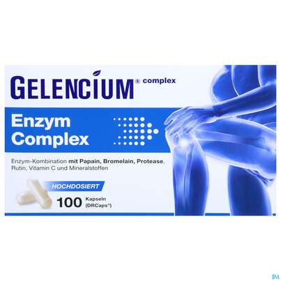 Sie sehen eine Packung Enzym Bromelain/kapseln Complex Hochdosiert Gelencium 100st, Produktbild: 02 Enzym Bromelain/kapseln Complex Hochdosiert Gelencium 100st, A-Nr.: 5726931 - 02