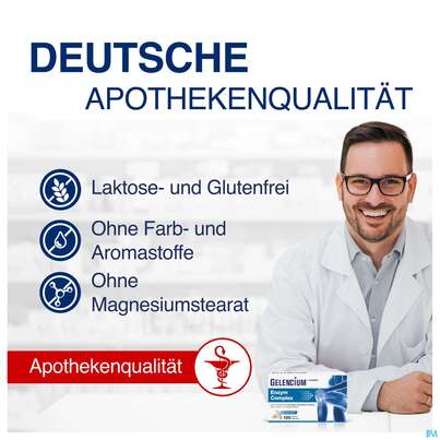 Sie sehen eine Packung Enzym Bromelain/kapseln Complex Hochdosiert Gelencium 100st, Produktbild: 17 Enzym Bromelain/kapseln Complex Hochdosiert Gelencium 100st, A-Nr.: 5726931 - 17
