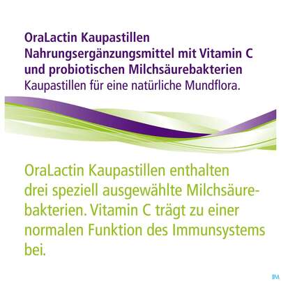 Oralactin Orales Probiotikum Kaupastillen +vitamin C 30g, A-Nr.: 5750409 - 05