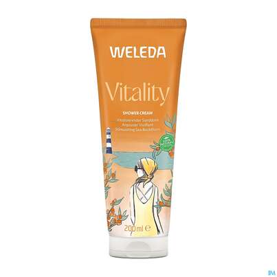 Weleda Vitality Shower Cream Sanddorn 200ml, A-Nr.: 5909614 - 01