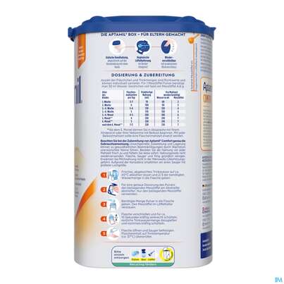 Aptamil Milch-fertignahrung Comfort Spezialnahrung 800g, A-Nr.: 4882215 - 07