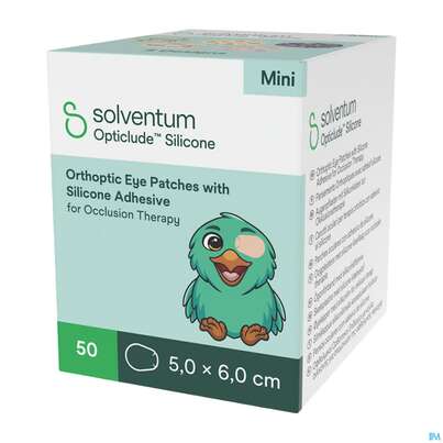 Augenpflaster Opticlude Silicone/girl Mini 5x 6cm 2737pg 50st, A-Nr.: 4531131 - 05