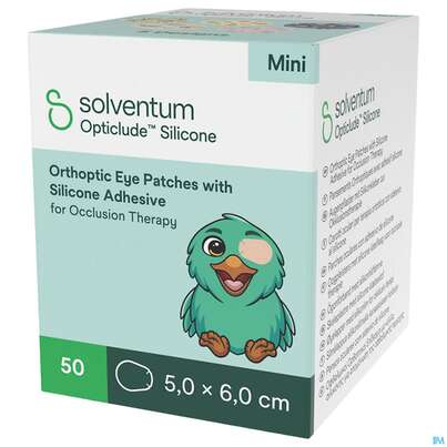 Augenpflaster Opticlude Silicone/girl Mini 5x 6cm 2737pg 50st, A-Nr.: 4531131 - 04