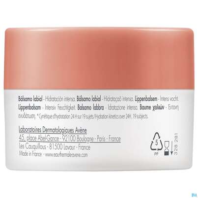 Avene Basislinie Feuchtigkeitsspendender Lippenbalsam Tiege 10ml, A-Nr.: 5939727 - 03