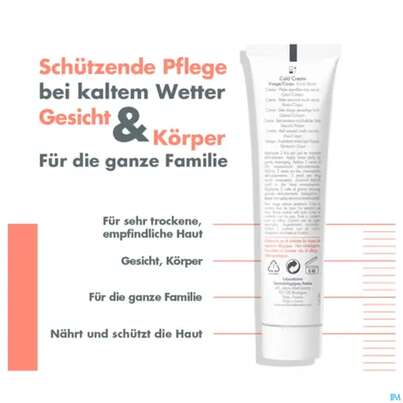 Sie sehen eine Packung Avene Cold Cream 100ml, Produktbild: 08 Avene Cold Cream 100ml, A-Nr.: 5939710 - 08