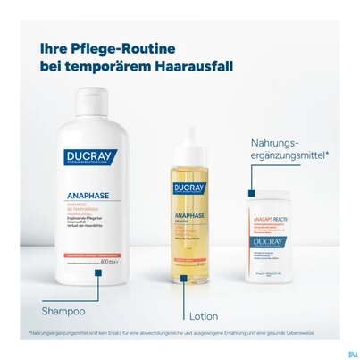 Shampoon Ducray Anaphase Haarausfall Temporaer 400ml, A-Nr.: 5961425 - 04