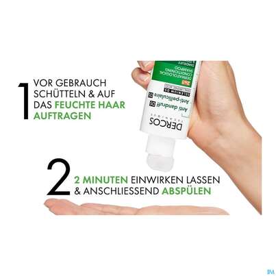 Sie sehen eine Packung Shampoon Vichy/dercos 2in1 Shampoon +conditioner 390ml, Produktbild: 09 Shampoon Vichy/dercos 2in1 Shampoon +conditioner 390ml, A-Nr.: 5847876 - 09