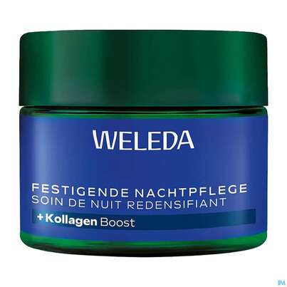 Sie sehen eine Packung Weleda Blauer Enzian +edelweiss Festigende Nachtpflege 40ml, Produktbild: 04 Weleda Blauer Enzian +edelweiss Festigende Nachtpflege 40ml, A-Nr.: 5729958 - 04