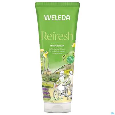 Weleda Refresh Shower Cream Citrus 200ml, A-Nr.: 5909620 - 02