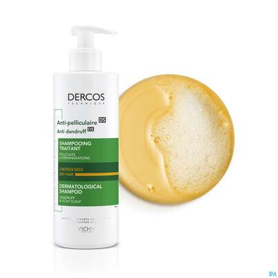 Shampoon Vichy/dercos Anti-schuppen Pflege Trockenes Haar 390ml, A-Nr.: 4491868 - 06