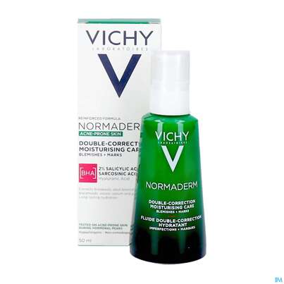 Sie sehen eine Packung Vichy Normaderm Phytosolution Pflege 2-fache-wirkung 50ml, Produktbild: 11 Vichy Normaderm Phytosolution Pflege 2-fache-wirkung 50ml, A-Nr.: 5060544 - 11