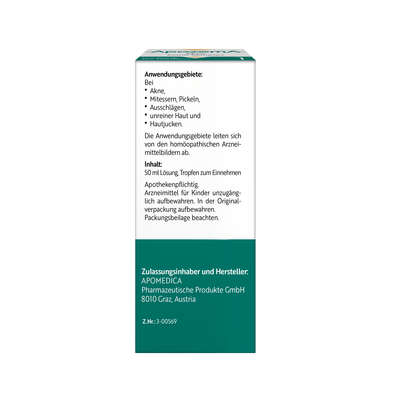Apozema® Nr. 01 Akne-Tropfen, A-Nr.: 0987696 - 06