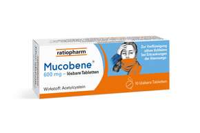 Mucobene® 600 mg lösbare Tabletten, A-Nr.: 1342470 - 01