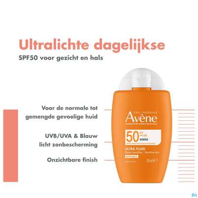 Sonnenprodukte Avene Ultra/fluid Invisible Lf50 50ml, A-Nr.: 5826414 - 03