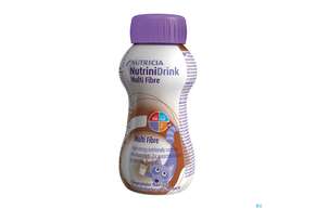 Nutrini/drink Flasche Multifibre 200ml Schokolade 24st, A-Nr.: 3274666 - 01