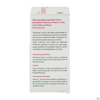 D-mannose Pulver 2000mg Plus Dose 250g, A-Nr.: 5296005 - 07