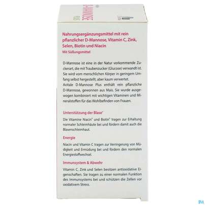 D-mannose Pulver 2000mg Plus Dose 250g, A-Nr.: 5296005 - 08