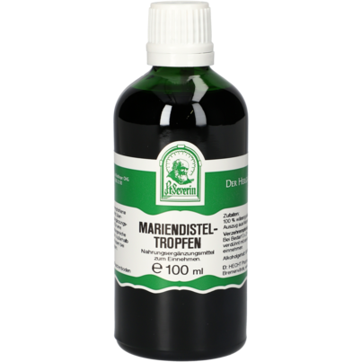 Sie sehen eine Packung MARIENDISTEL TROPFEN 100 ML, Produktbild: 01 MARIENDISTEL TROPFEN 100 ML, A-Nr.: 4311895 - 01