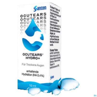 Sie sehen eine Packung Augentropfen Ocutears Hydro+ 0,4% 10ml, Produktbild: 02 Augentropfen Ocutears Hydro+ 0,4% 10ml, A-Nr.: 5429481 - 02