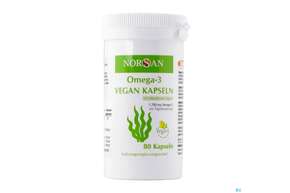 Omega -3 Norsan Kapseln/vegan/pflanz. Algenoel,hochd. 80st, A-Nr.: 5475162 - 01