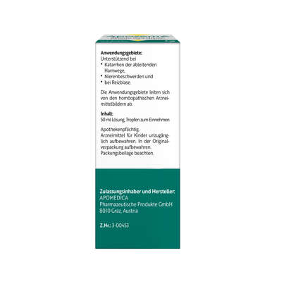 Apozema® Nr. 09 Blasen- und Nieren-Tropfen, A-Nr.: 0957525 - 06