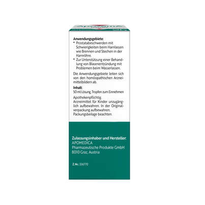 Apozema® Nr. 25 Prostata-Tropfen, A-Nr.: 0987727 - 06