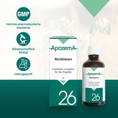 Apozema® Nr. 26 Reizblasen-Tropfen, A-Nr.: 0987928 - 04