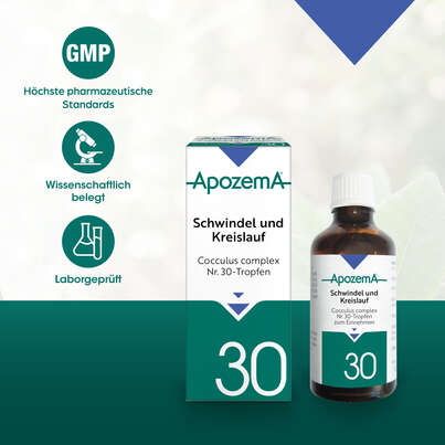 Apozema® Nr. 30 Schwindel- und Kreislauf-Tropfen, A-Nr.: 0987905 - 04