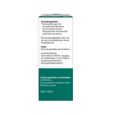 Apozema® Nr. 30 Schwindel- und Kreislauf-Tropfen, A-Nr.: 0987905 - 06