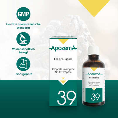 Apozema® Nr. 39 Haarausfall-Tropfen, A-Nr.: 1291169 - 04