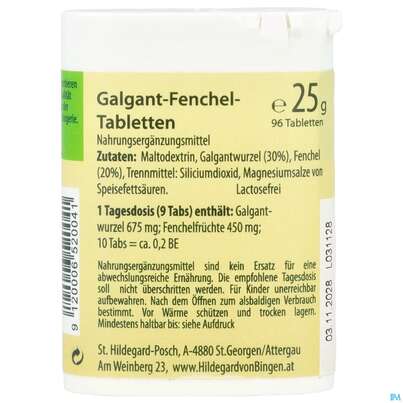Biofit Hild Tabs Pilogal Pl 25g, A-Nr.: 2777804 - 03
