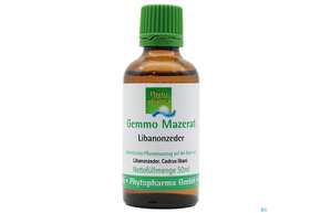 Gemmo Mazerat Libanonzeder Cedrus Libani Phytopharma 50ml, A-Nr.: 3107371 - 01