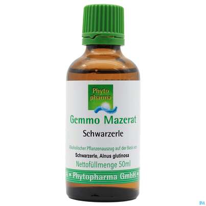 Gemmo Mazerat Schwarzerle Alnus Glutinosa Phytopharma 50ml, A-Nr.: 3107069 - 01
