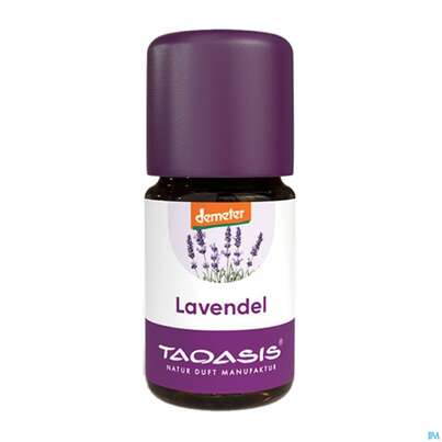Sie sehen eine Packung Aetherische Oele Taoasis Bio/demeter Lavendel Fein 5ml, Produktbild: 01 Aetherische Oele Taoasis Bio/demeter Lavendel Fein 5ml, A-Nr.: 3164334 - 01